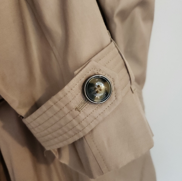 London Fog Double-Breasted Trench Coat - Size‎ Large - Picture 7 of 16